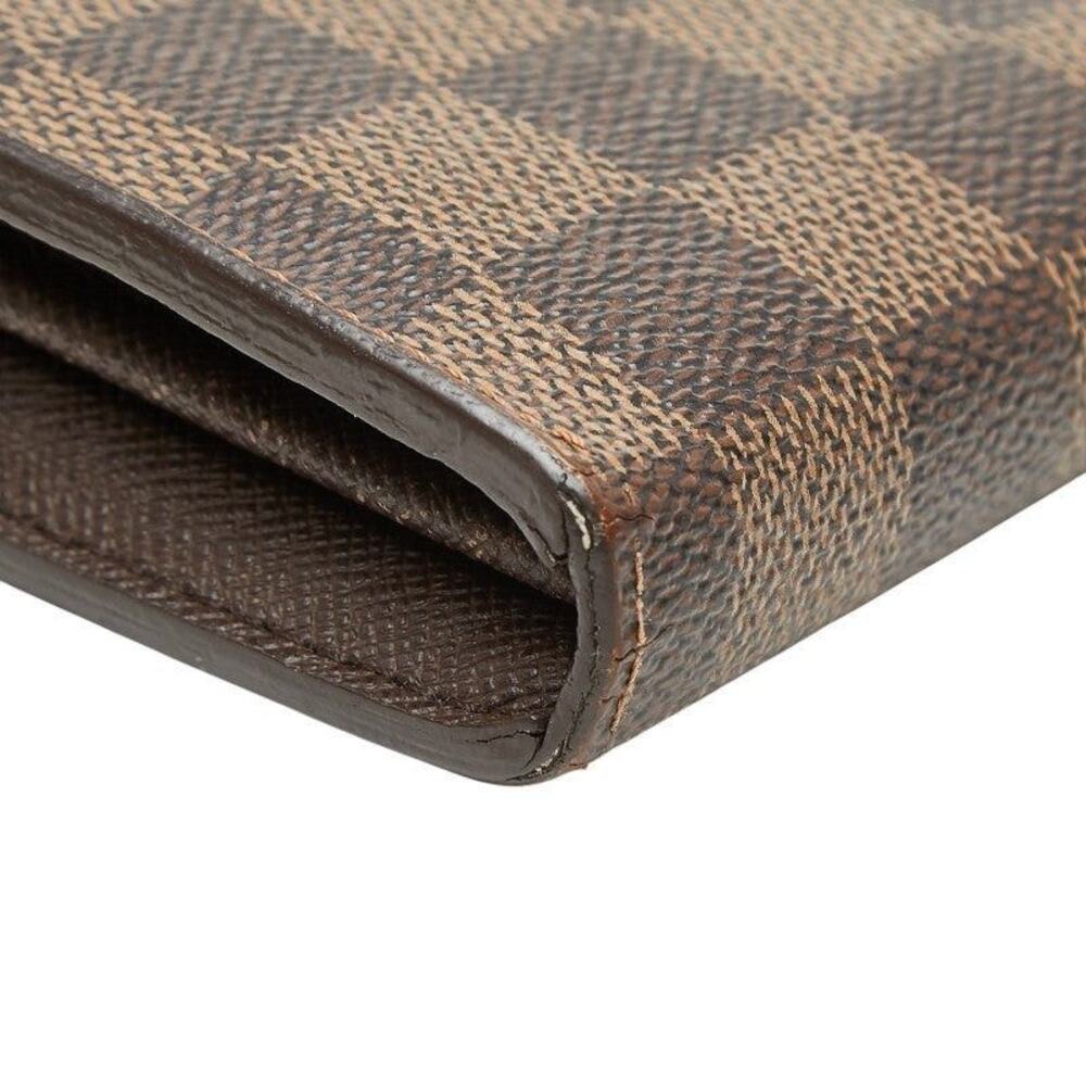 Louis Vuitton Damier Ebene Sistina Long Wallet Brown - Picture 9 of 14
